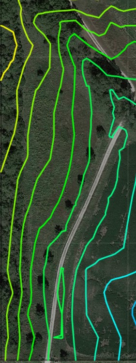 Contour map